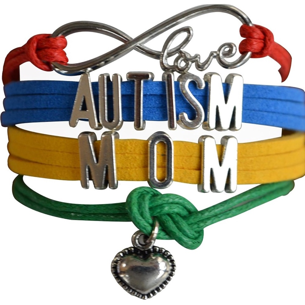 NEW| Autism Mom Awareness Infinity Adjustable Braided Bracelet